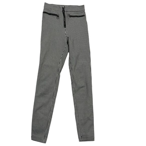 Urban Outfitters Pants - Urban Outfitters Checkered High waisted Black and White Susie Plaid Pants Sz 0